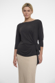 Rino en Pelle 3/4 sleeves top with knot detail