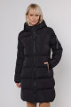 Rino en Pelle Jade Long padded hooded coat