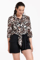 Studio Anneloes Bobby leo knot blouse