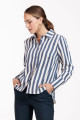 Studio Anneloes Birdy stripe blouse