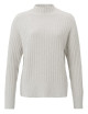 YAYA Ribbed sweater with turtleneck