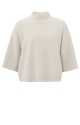 YAYA High neckline sweater with rib